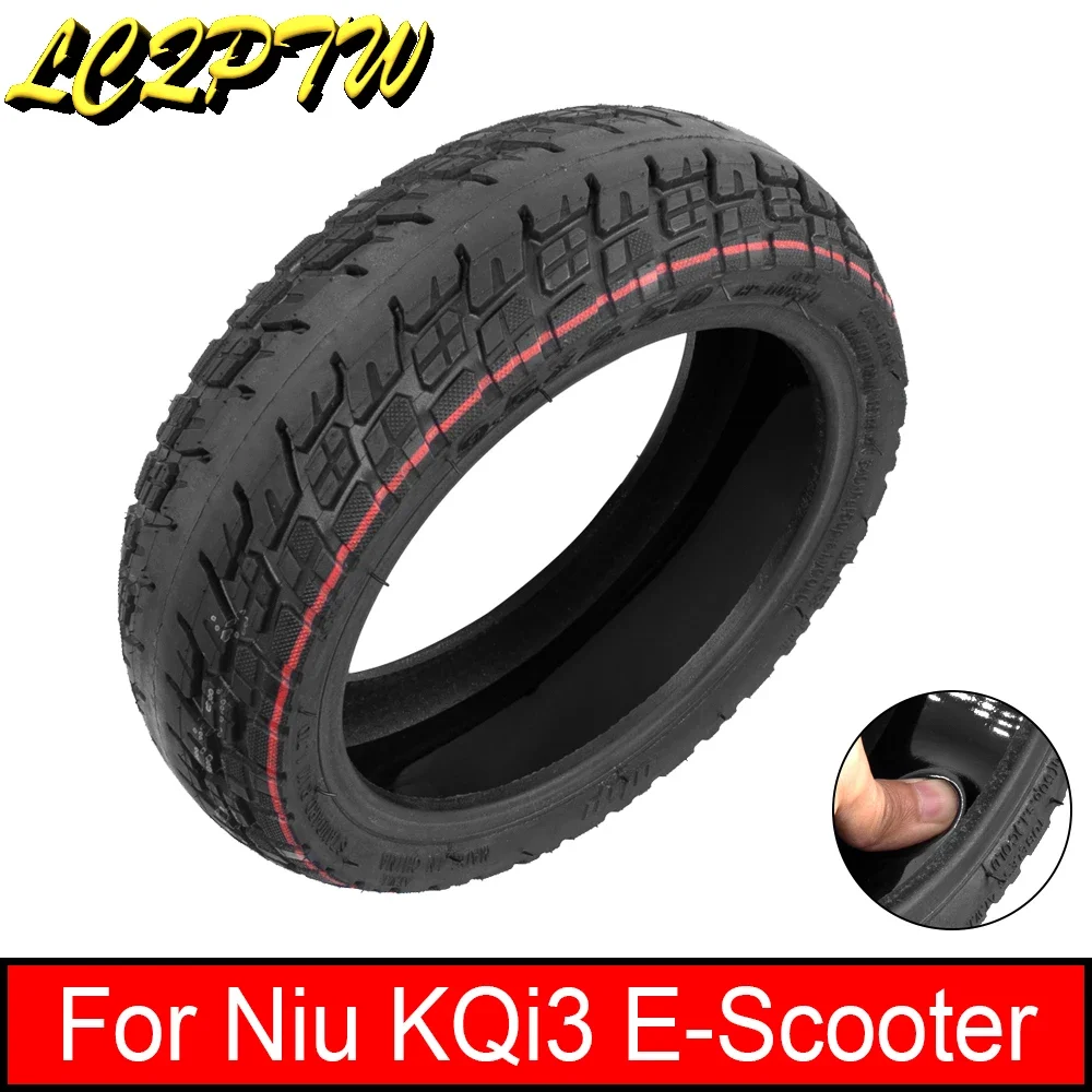 9.5*2.50 Self-repairing Tubeles Tires For NIU KQI3 Electric Scooter 9.5inch off-road Jelly Vacuum Tyres With Valve Wheel Parts