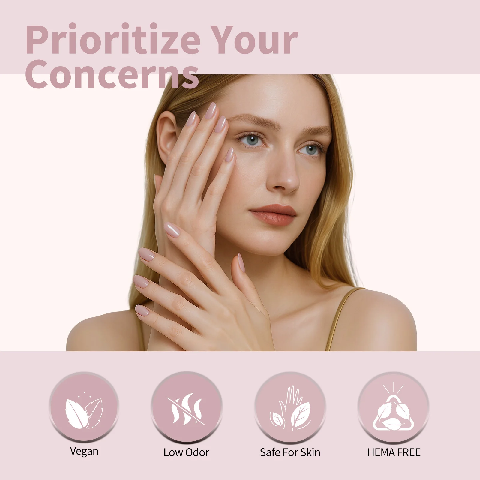 6 Stück/Set CANNI TPO-FREIER Gel-Nagellack Natürliche Nude-Farben Nagel-Gel-Kit Abziehbarer UV-LED Langanhaltender Salon-Qualität Maniküre für Zuhause und Alltag – Detail 15