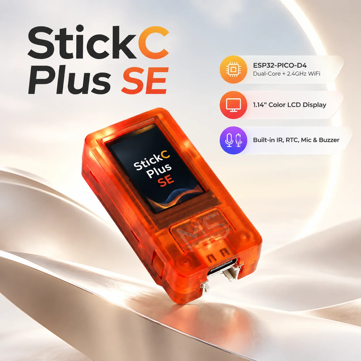 Smart Home Kits - M5Stack StickC-Plus SE ESP32-PICO Mini IoT