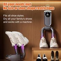 Glove Dryer Foldable Boots Drying Machine Portable Quiet Sneakers Dryer With Timer For Sock Hat Glove Laundry Work Dorm Home