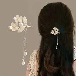 1pc elegant Convallaria imitation pearl hair accessories, the best choice of metal for women's holiday gifts, women's hair acces