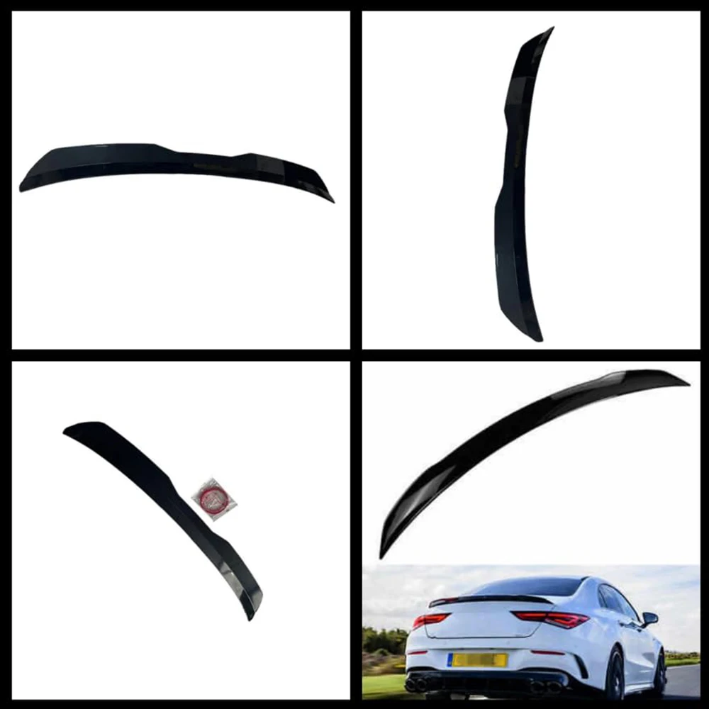 Rennsport-Stil Heckspoiler für Landwirtschaftsfahrzeuge – Leichter Aufklebe-ABS-Heckflügel mit Klebeband – Modifiziertes Auto-Radzubehör – Detail 4