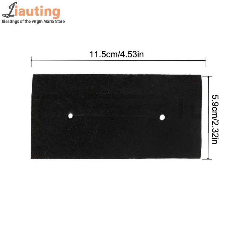 25Pcs Digital Perm Special Insulation Cotton Pad For Hair Salon Heat Resistant Thermal Pads Scald Accessor Hair Perming Strips