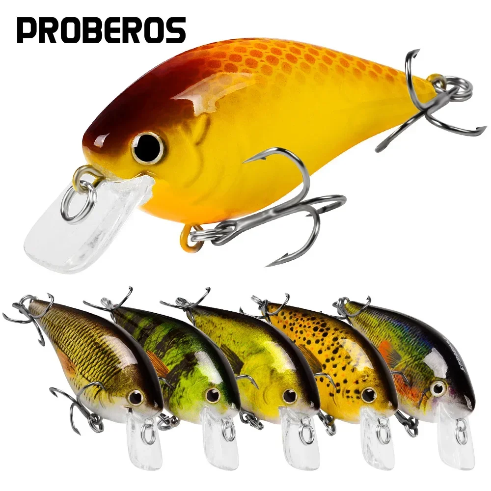 

1pcs 7CM-13G Mini Minnow WobblersCrank Fishing Lure Artificial Minnow JerkbaitFloating Hrad Lure for Trout Fishing Bait