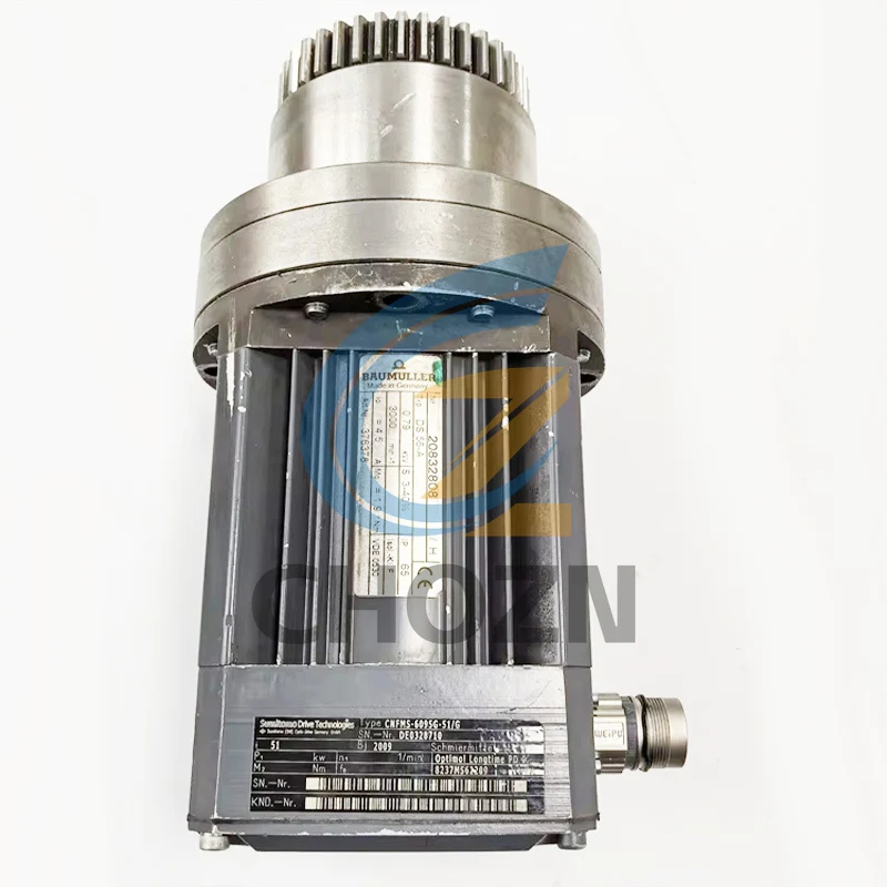 Motor de rolo de fonte de tinta usado original 8237M562209 peça sobressalente para máquina de impressão Roland 700