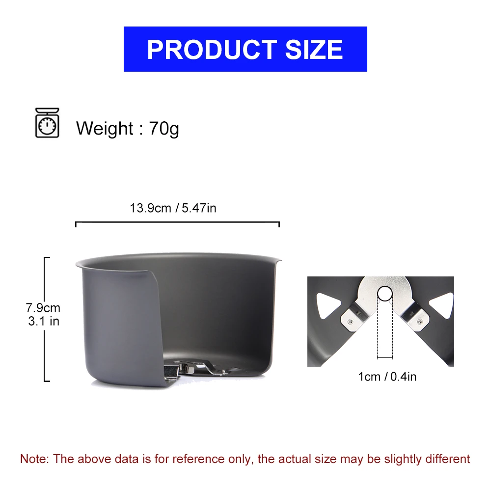 ESEA-Réchaud à gaz de camping portable, pare-vent, écran de Eva extérieur, pare-vent, ensemble de cuisine coupe-vent