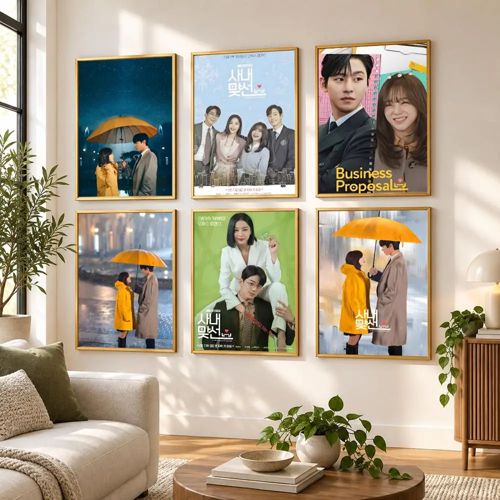 Business Proposal tv Poster HD art sticky wall waterproof home living room bedroom bar aesthetic decoration