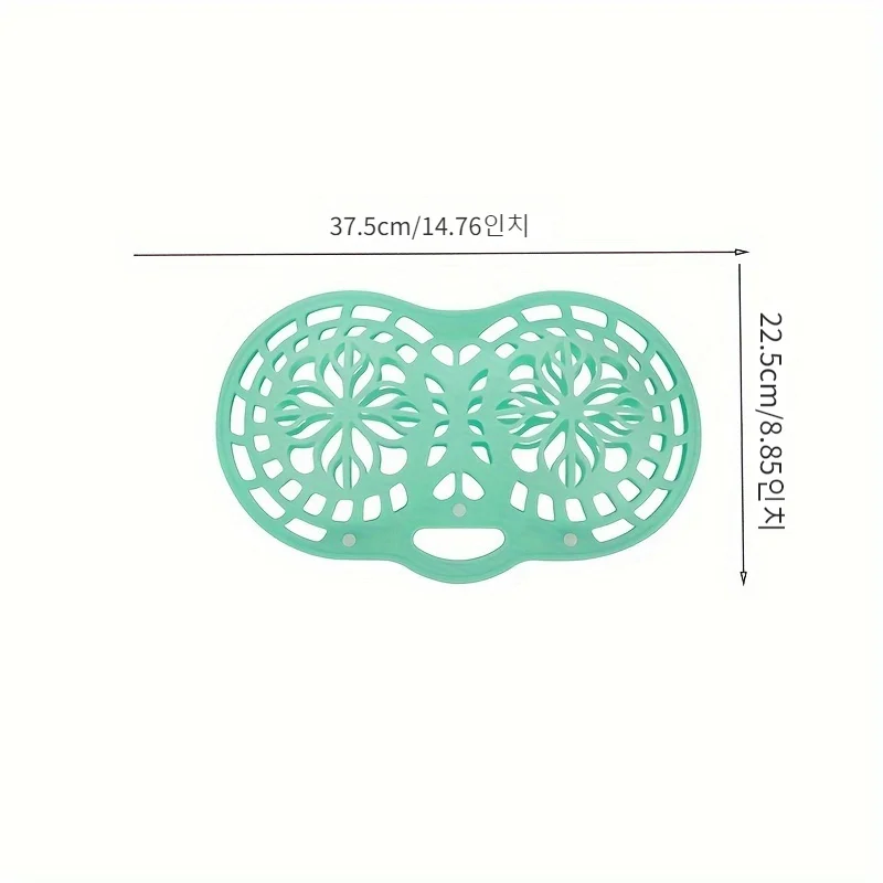 Silicone Bra Washing Bag, Anti Deformation Lingerie Wash Bag, Reusable Bra Laundry Bags for Washing Machine & Dryer