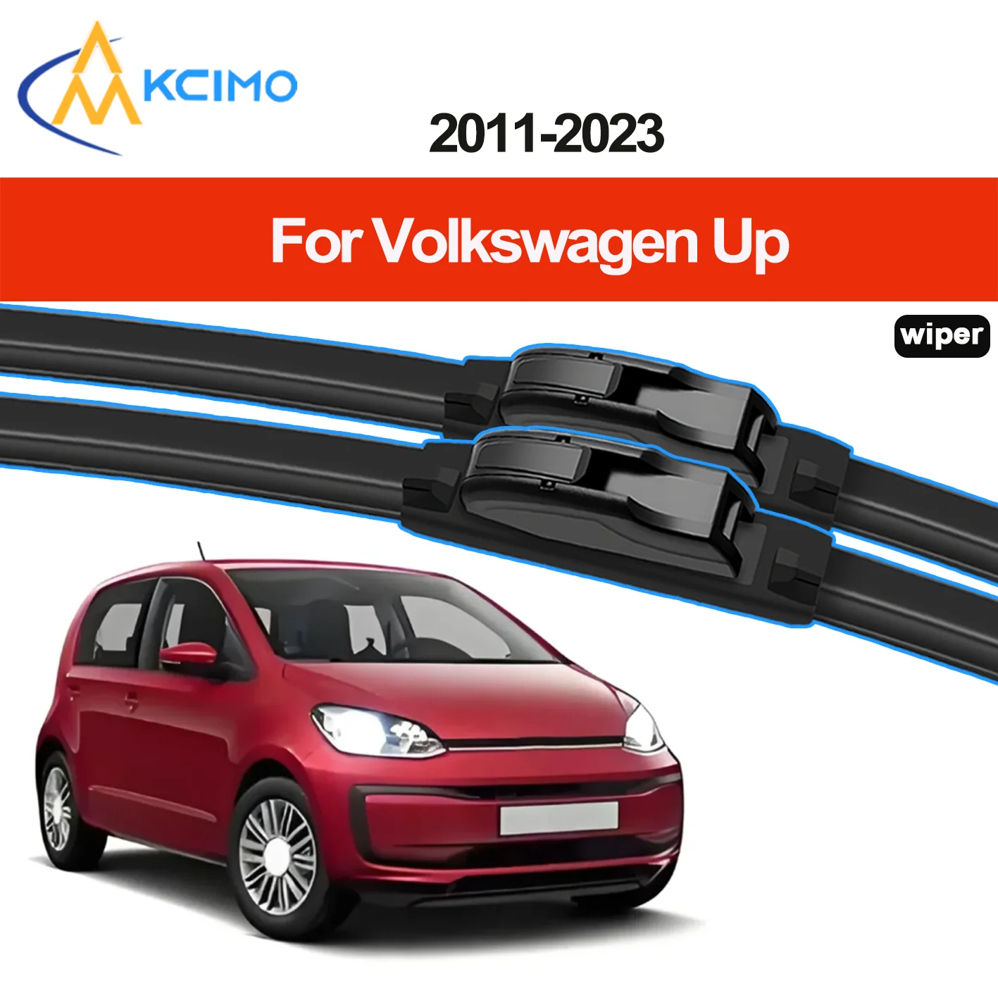 

2PCS New Front Windshield Wiper Blade for Volkswagen Up 2011-2023 Škoda Citigo SEAT Mii Front Windshield Auto Wipers Blade