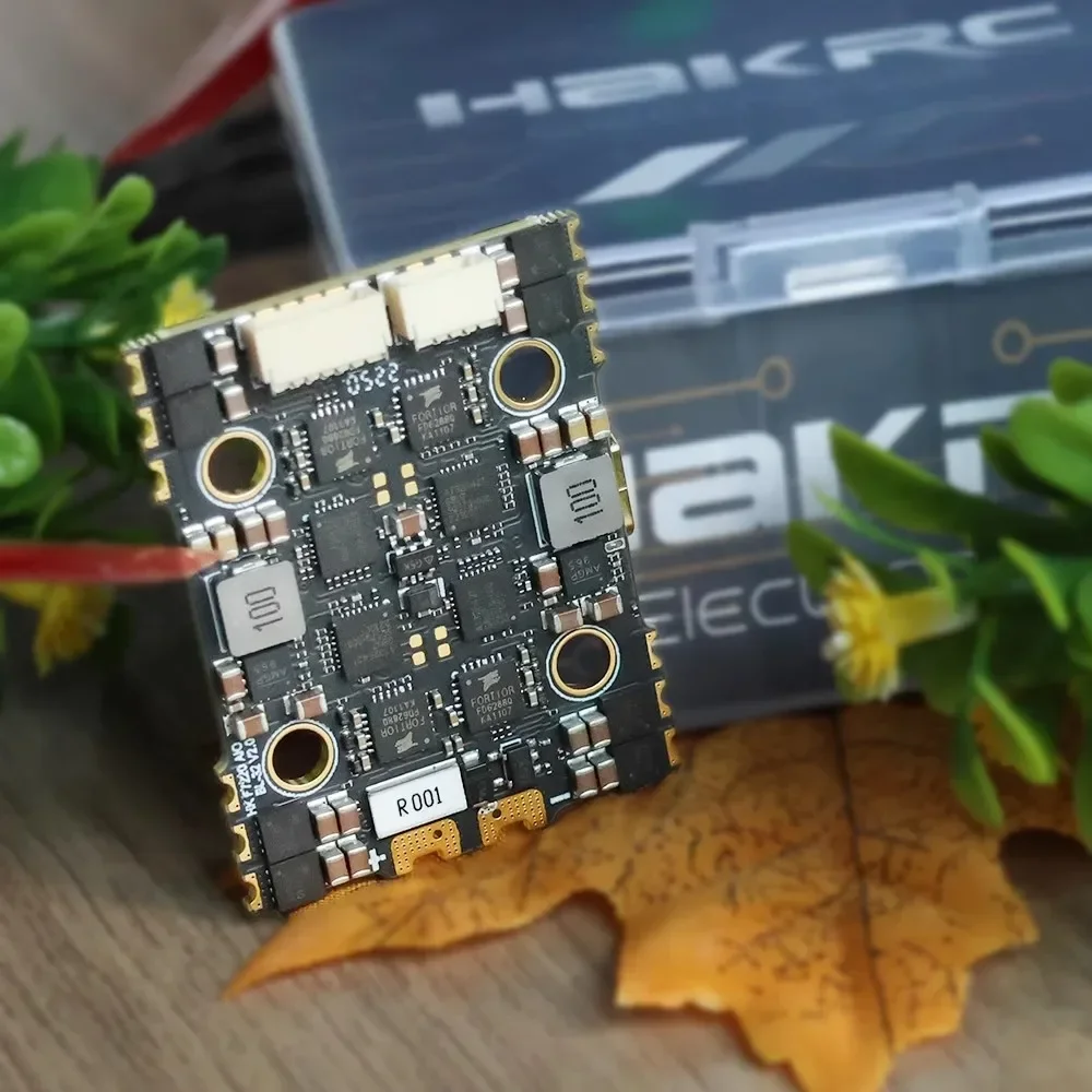 

HAKRC F7220D F722 AIO F7 Контроллер полета 32 бит 40A/50A 4в1 ESC 2-6S с двойным экраном BEC для RC FPV Зубочистка Cinewhoop Drone