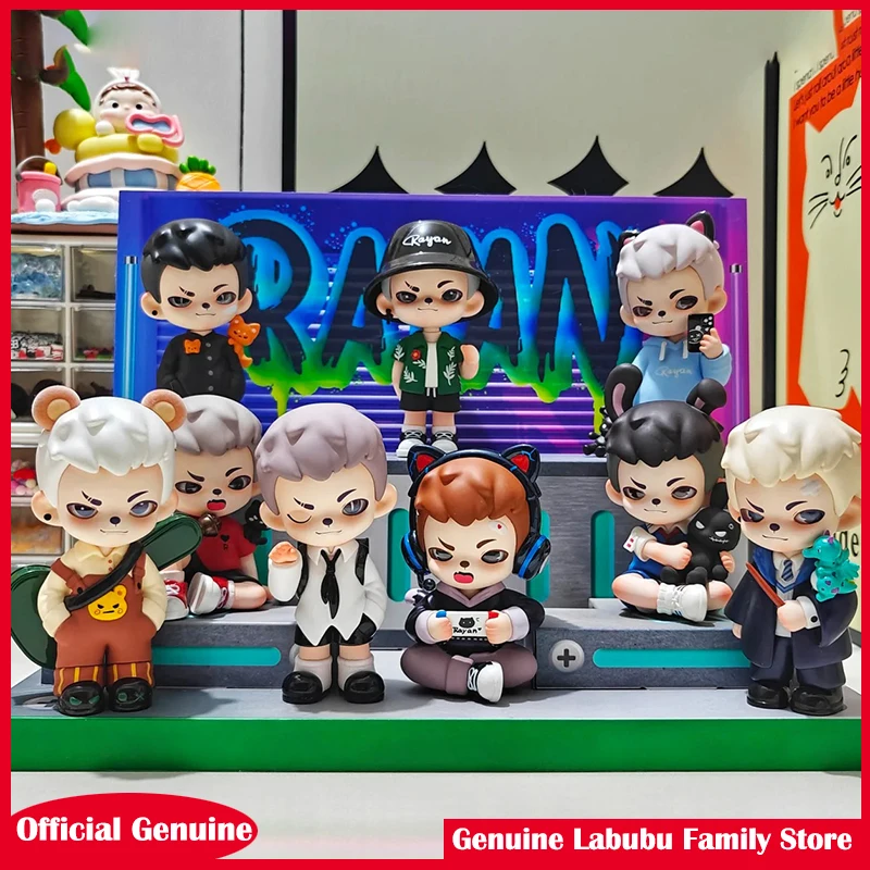 

Оригинальная серия Rayan Game Life, слепая коробка, игрушки, загадочная коробка, сумка для догадок, милая аниме-фигурка, украшение для рабочего стола, подарок для детей