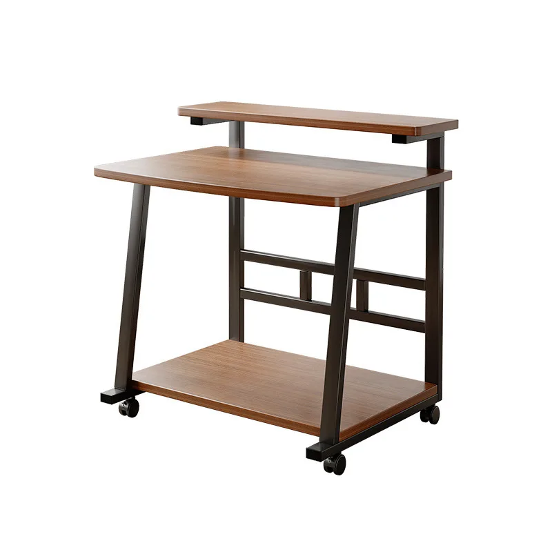​​Compact Computer Desk - Small Mobile Laptop Table for Home, Mini Study Desk for Small Spaces, Simple Bedside for Apartments