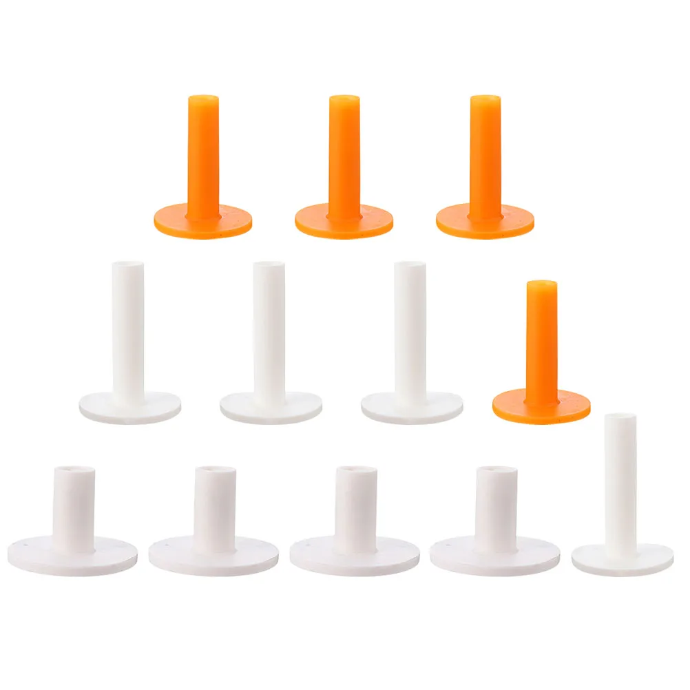 12 قطعة من تي شيرتات الجولف المطاطية الممتازة، حصيرة التدريب الداخلي، لوازم المعدات المتينة، تي شيرتات الجولف، مستلزمات الجولف #4