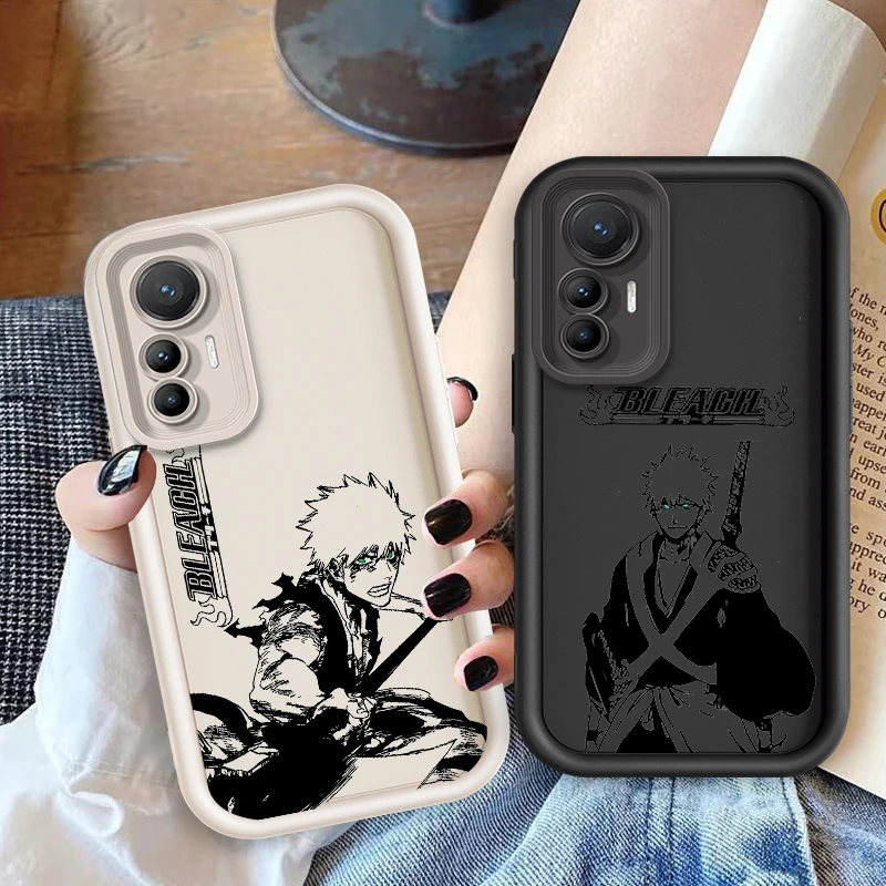 

Japanese BLEACH Anime Eye Ladder For Xiaomi MI 14 12T 11 Lite Poco M3 X5 X4 F5 F4 F3 F2 GT Pro 5G Soft Phone Case