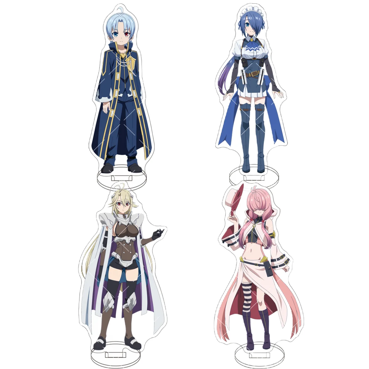 "Makeine: I Was Born with the Ultimate Power" 15cm Acrylic Stand - Noa & Zoe | Christmas Gift 2025 | Premium Anime Collectible S