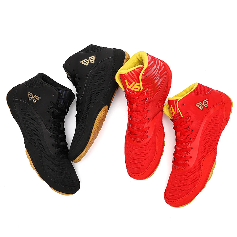 New Professional Boxing Shoes Men Light Weight Boxing Boots for Men Comfortable Wrestling Shoes Non-slip Fighting Sneakers