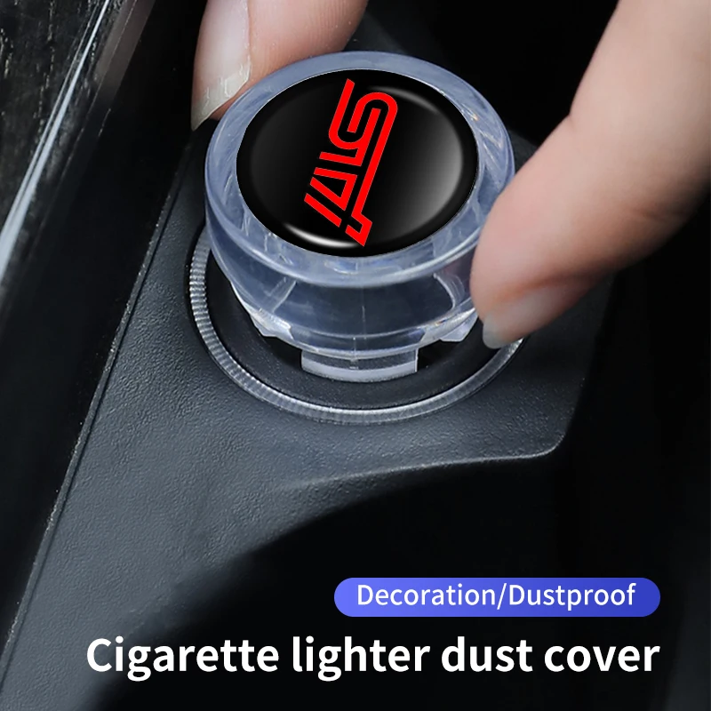 Car Cigarette Lighter Plug Dust Cover Button Socket Protective Case For  Subaru Impreza Legacy WRX STI BRZ XV Forester Crosstrek