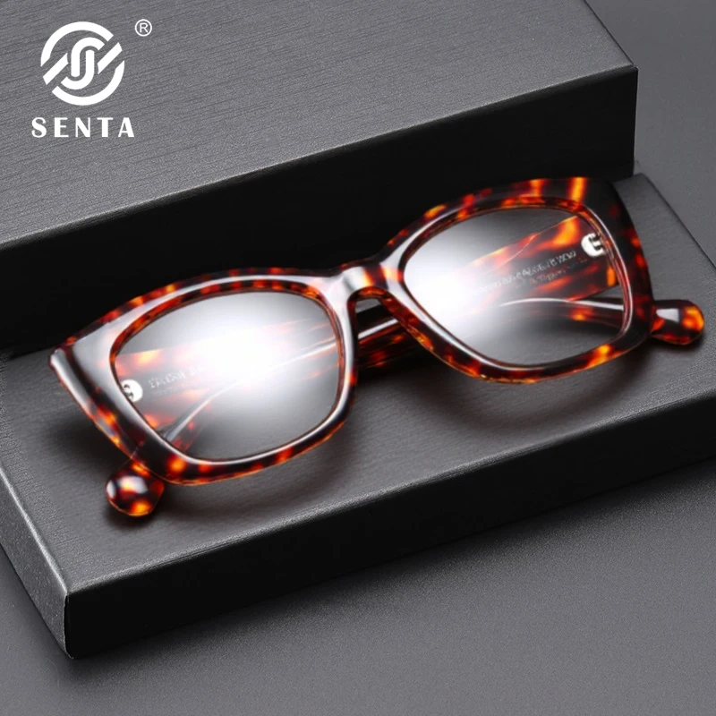 

Sexy Cat Eye Glasses Frame Women Oversized High-quality Acetate Frames Luxury Brand Designer Thick Optical Prescription Eyeglass
