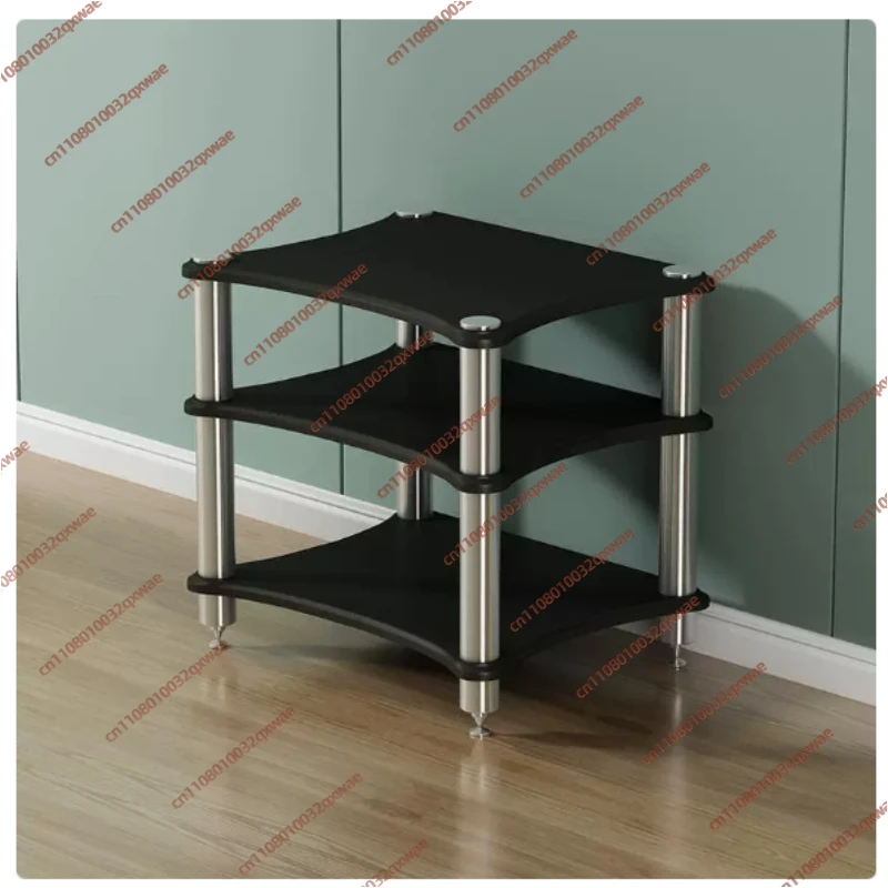 HIFI Audio Cabinet, Power Amplifier Cabinet, Audio Rack with Shock Absorber Studs