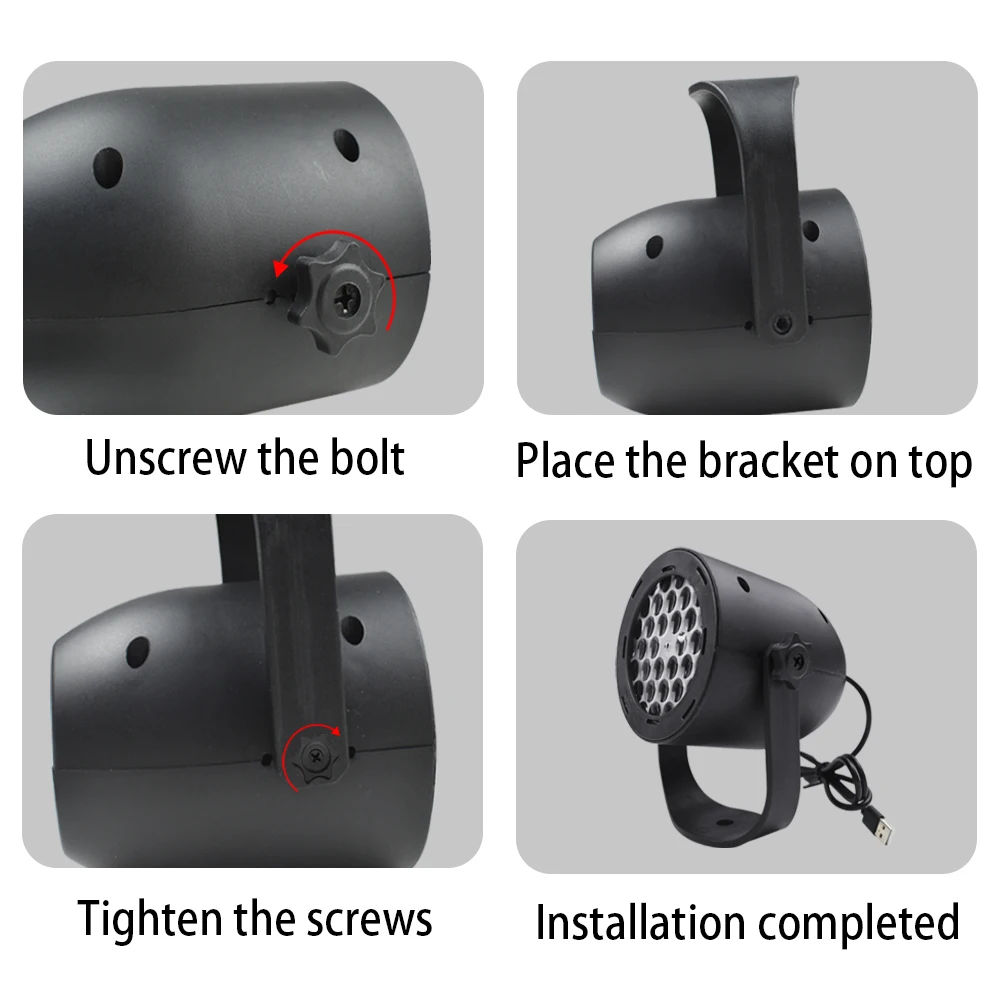 가정용 크리스마스 프로젝션 라이트 눈송이 회전 장식 분위기 연출 휴일 레이저 라이트 야외 LED 16 패턴