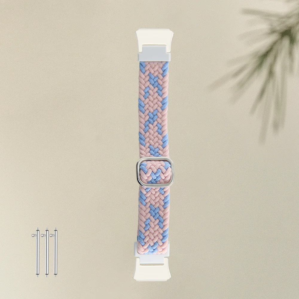 

Return Braided Slide Buckle Strap For Huawei Band 7 Quick Release Breathable Nylon Replacement Sport Smartwatch Band Unisex