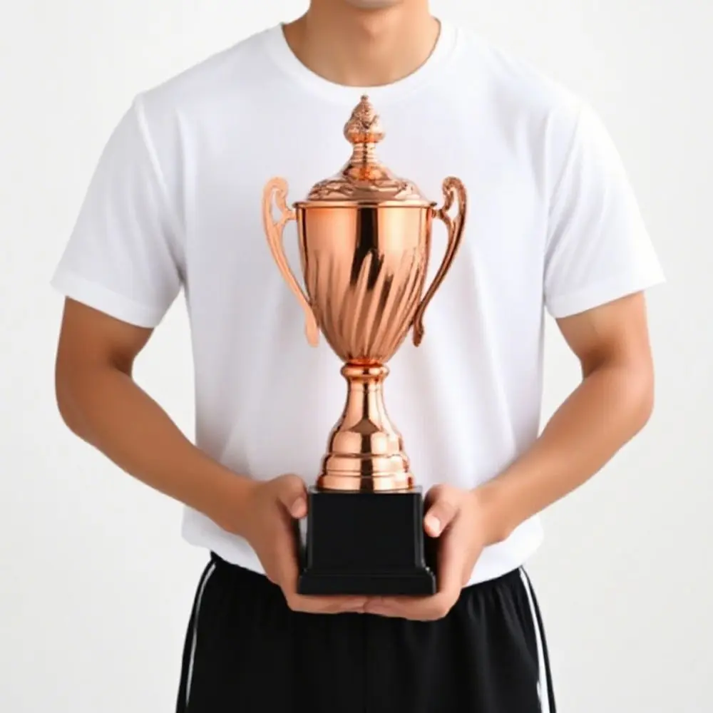 

35/32/29CM Trophy Cup Memorial Souvenir Gold Silver Bronze Winner Cup Souvenir Competition Props Sports Trophy