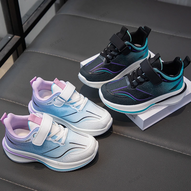 

Kids Hot Sale Spring/Summer Fashion New Students Sports Sneakers Baby Boys Soft Lightweight Basketball Football Running Shoes