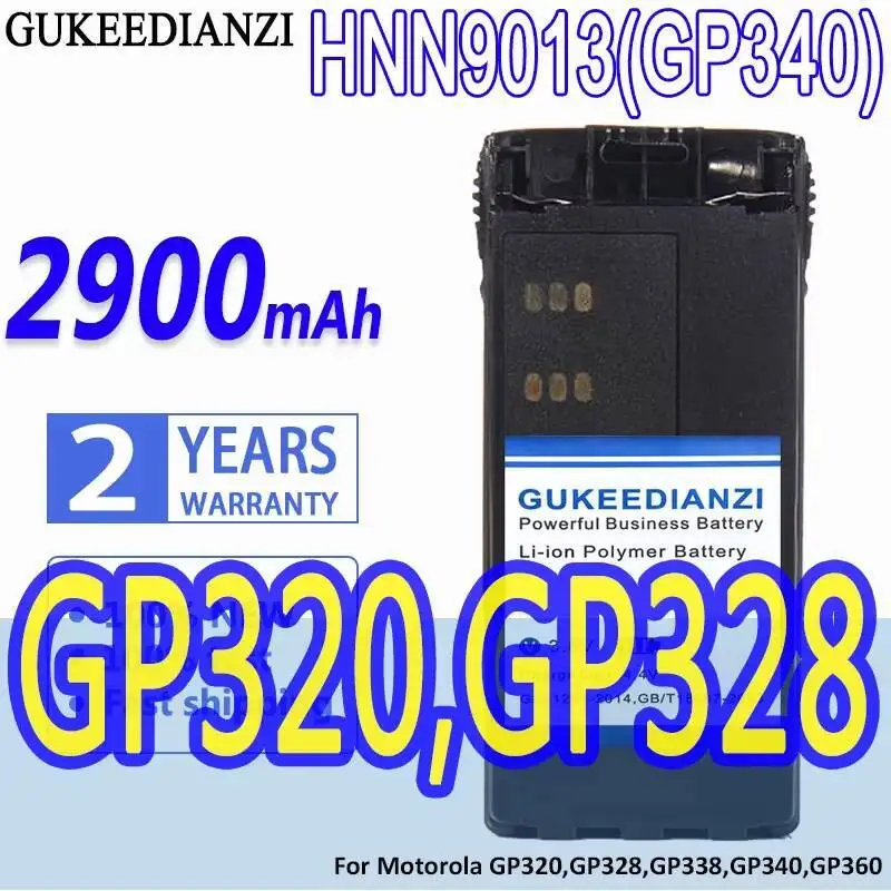 

Для Motorola Moto GP320 GP328 GP338 GP340 GP360 GP380 HNN9013 2900 мАч аккумулятор для рации Премиум замена долговечный