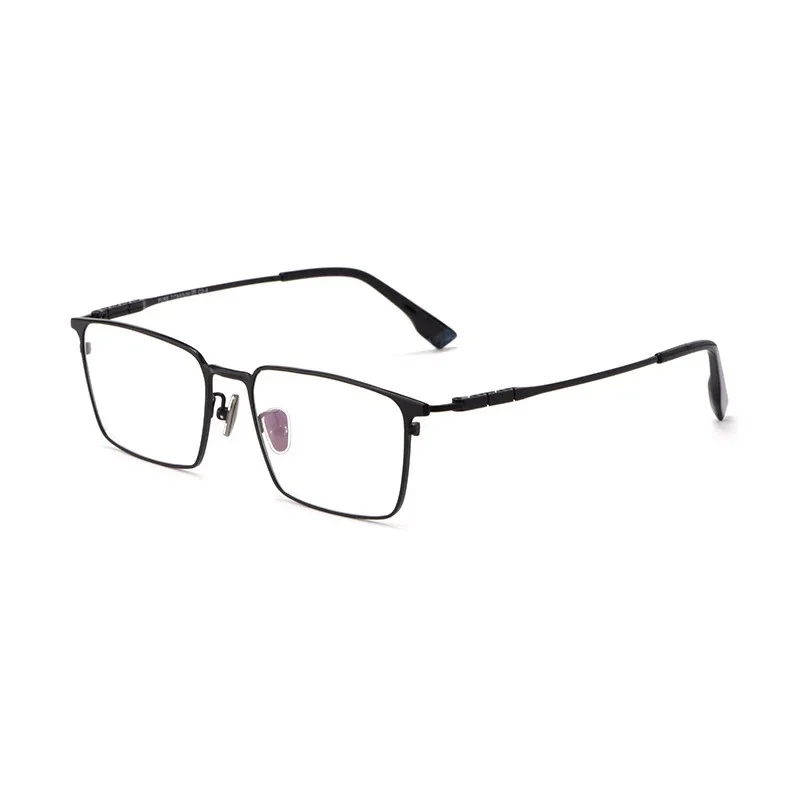 KUXA التيتانيوم نظارات رجل وصفة طبية العدسات النظارات البصرية قصر النظر مد البصر الرؤية التقدمية المسافة القارئ جودة العين #5