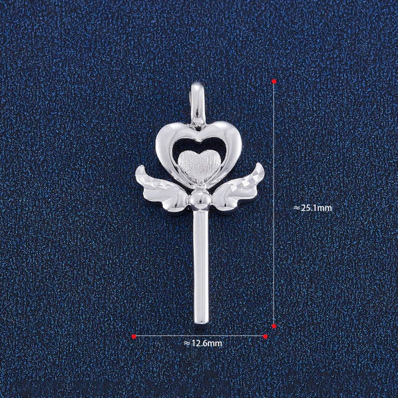 BALRYKE Pt950 platinum magic wand pendant without chain