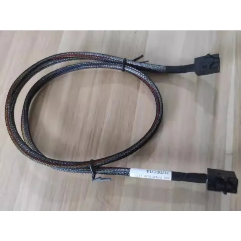 MiniSAS-Cable de datos plano posterior para servidor conectado, 12G, HD, 36P, SFF-8643, SAS Line Array Card