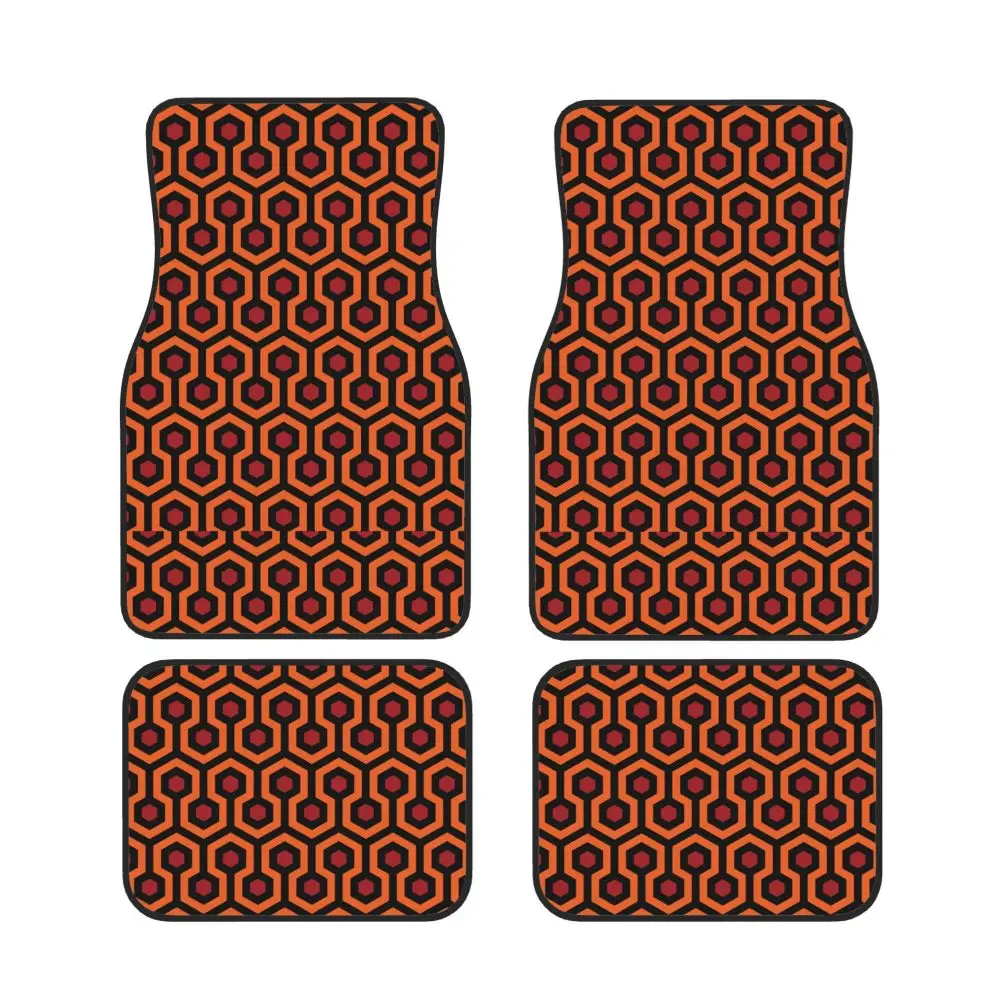 The Shining Overlook Hotel Car Waterproof Rubber Car Mats 4PCS Car Floor Carpets Rugs Non-Slip Auto Foot Mats  Floor Mats