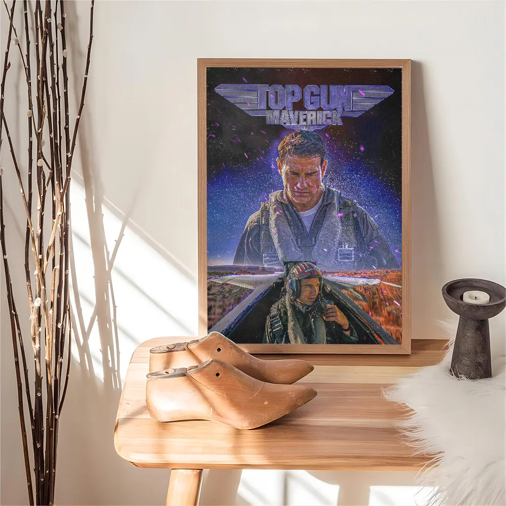 Top Gun Maverick 2022 Poster Anime Posters Sticky Whitepaper Sticker DIY Room Bar Cafe Kawaii Room Decor DIY Sticky Posters