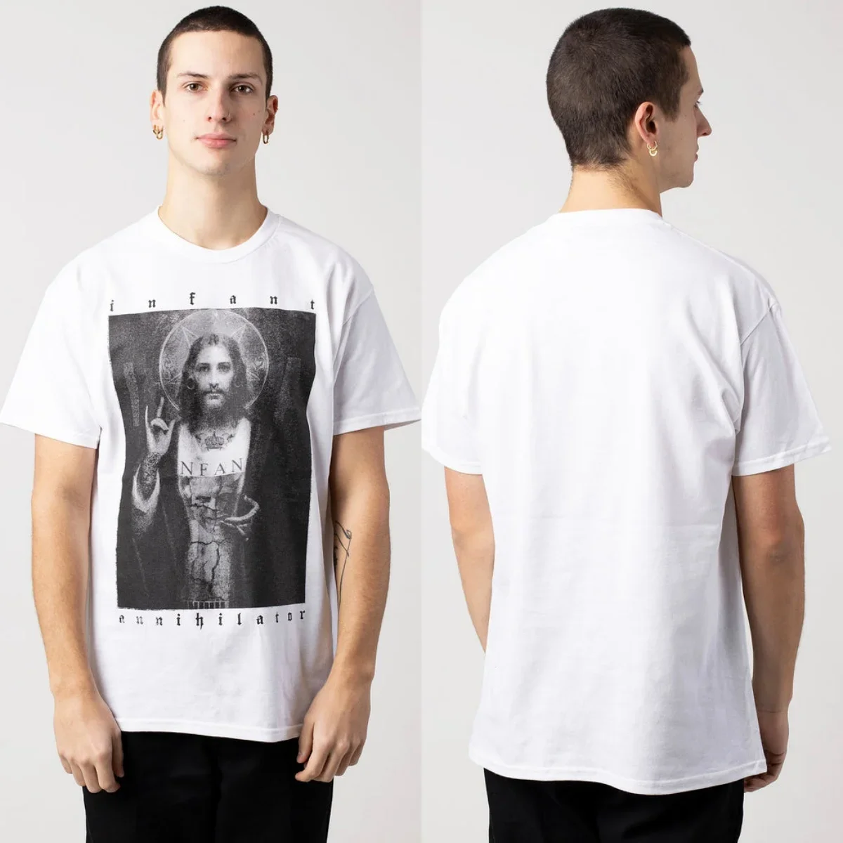 Rare Infant Annihilator Graphic Cotton T-shirt Unisex Summer Short Sleeve Fashion Brand Tee Luxury Casual Vintage Tees