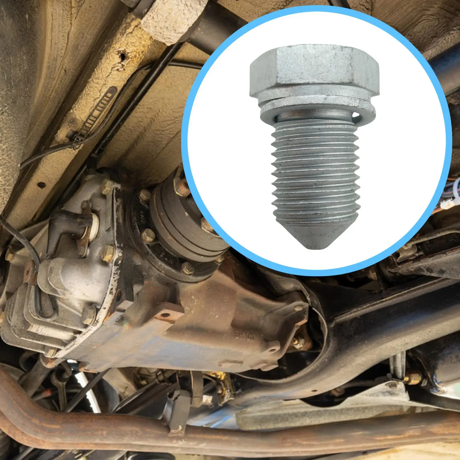 Plugue de drenagem de óleo fácil de instalar tamanho da cabeça 18mm substituição de suprimentos de reparo
