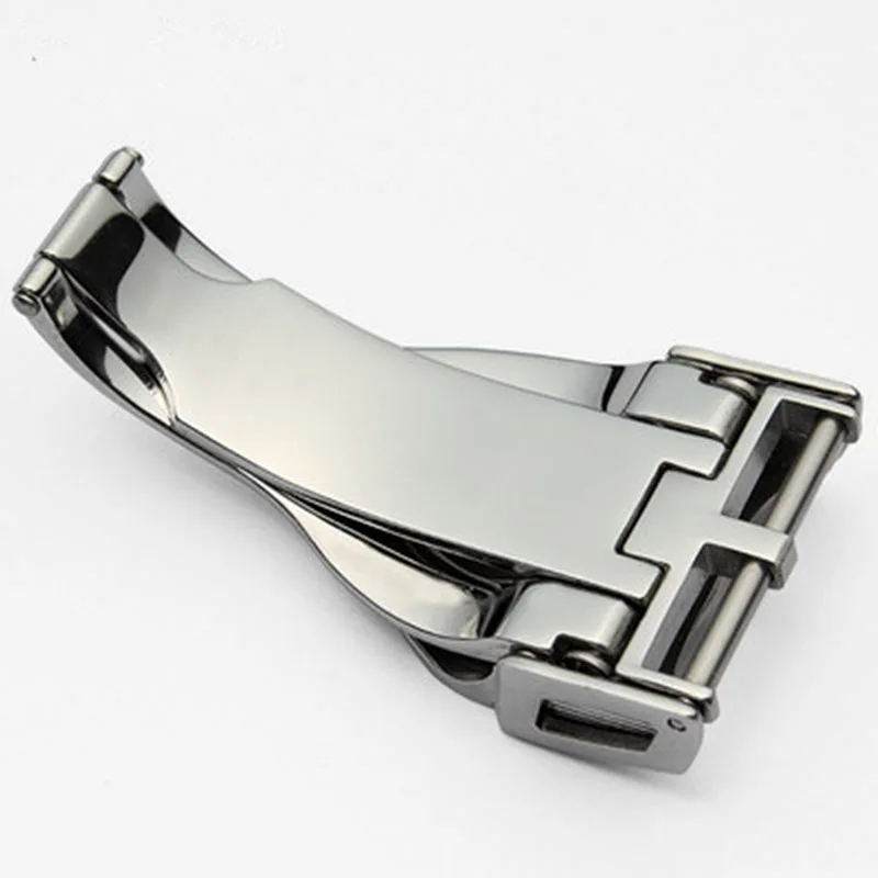 18mm Stainless Steel Watch Buckle Metal Watch Clasp Replacement for Tudor Leather /Silicone Watch Strap Watch Accessories