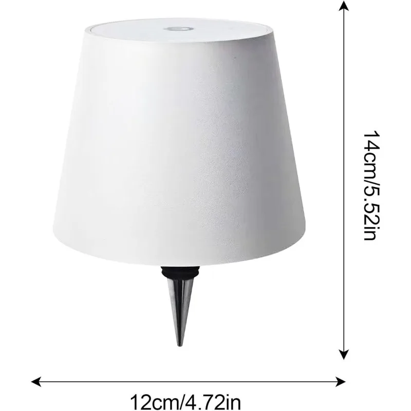 Wireless Bottle Lamp,LED Wine Bottle Light Rechargeable Bottle Lights Dimming Table Lamp with 3 Color Suitable for Living Room