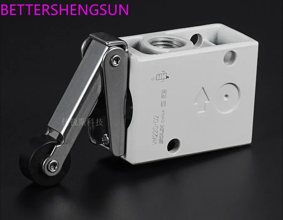 Pneumatic switch Two-position three-way mechanical valve Roller type manual valve VM220-02-01SA