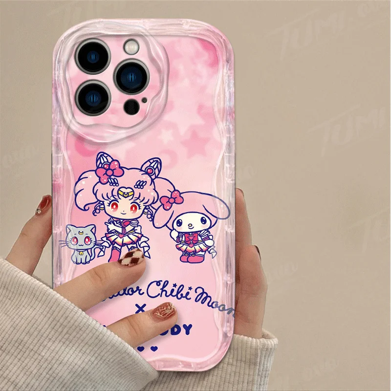 Cute Kitty Girl TPU Case For Realme C53 C35 C55 C21 C21Y C25Y 5 6 7 12 Pro 5i 6i C51 C33 C31 Note 50 C11 C12 C15 C25 C67 C30 C20