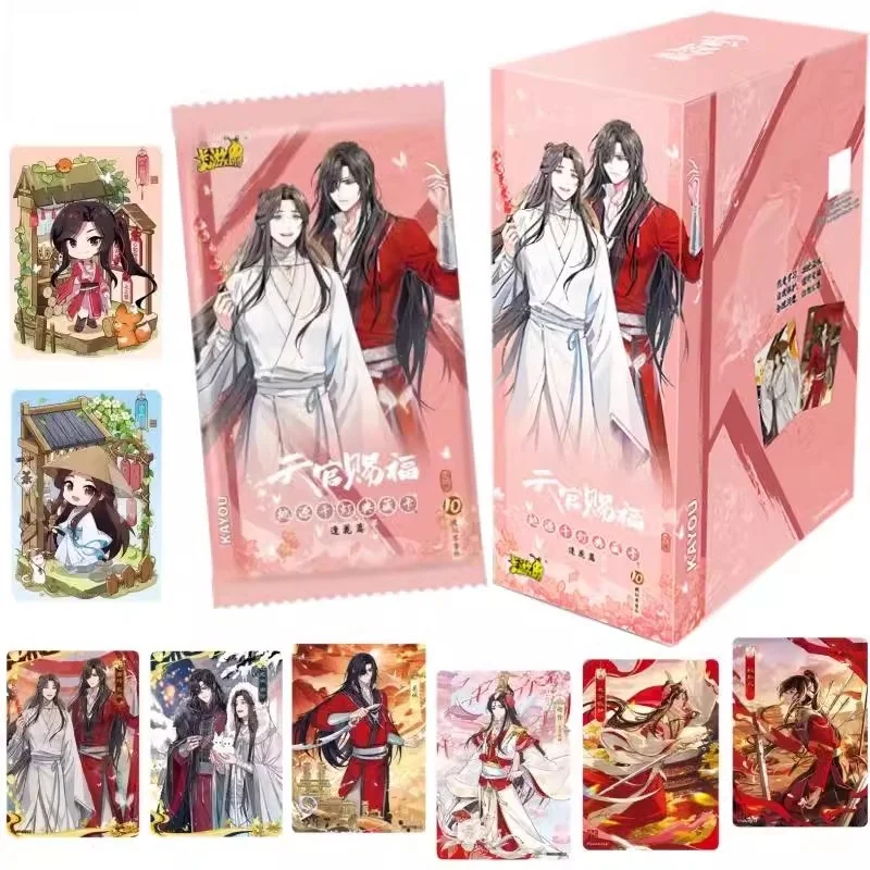 New Heaven Official's Blessing Jinghong Chapter Lomo Card Xie Lian,Hua Cheng Characters Collection Cards Cosplay Gift