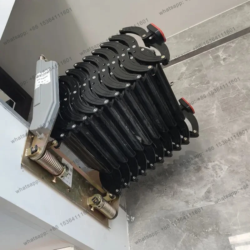 

upside-down loft telescopic stairs indoor and outdoor lifting contraction folding roof thickening