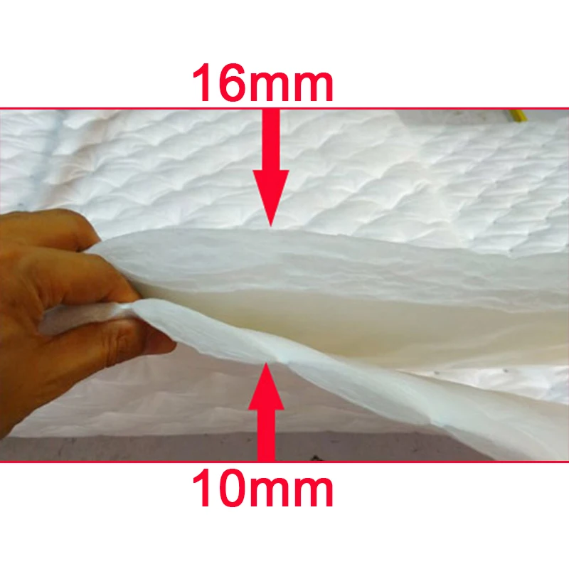 Almofada de material retardador de chamas impermeável auto-adesiva, Algodão de isolamento térmico do som do carro branco, Noise Deadening Mat