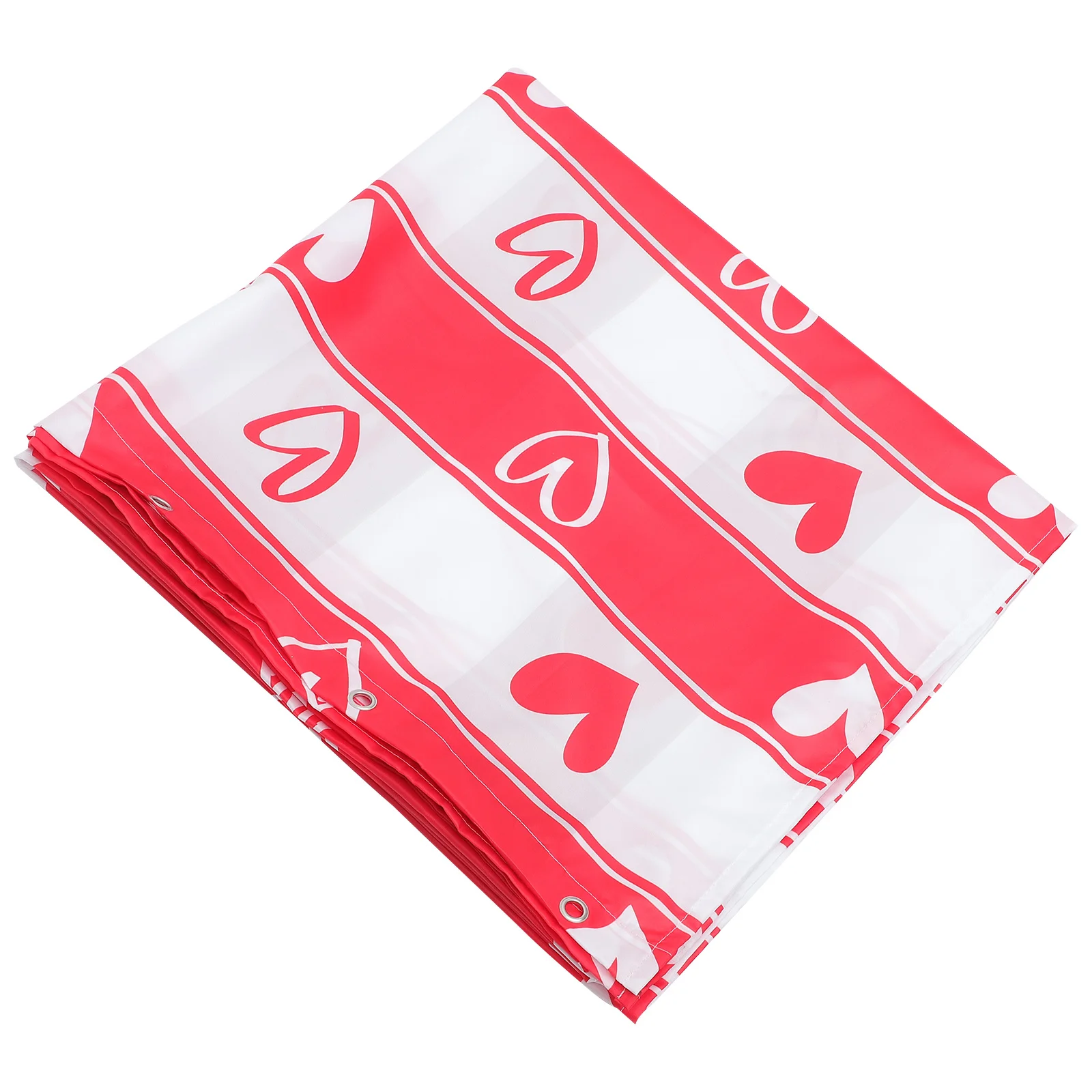 

Digital Print Shower Waterproof Washable Polyester Bathroom Curtain For Home Decor Valentine'S Day Modern Long Partition