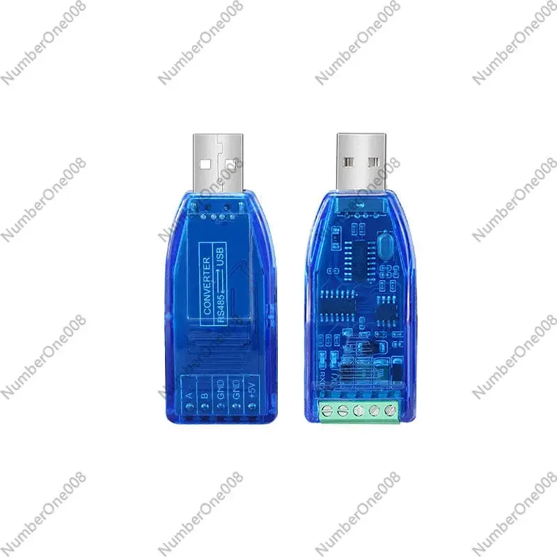 Industrial USB To RS485 Serial Converter, Bi-Directional 485 To USB Communication Module, Plug and Play