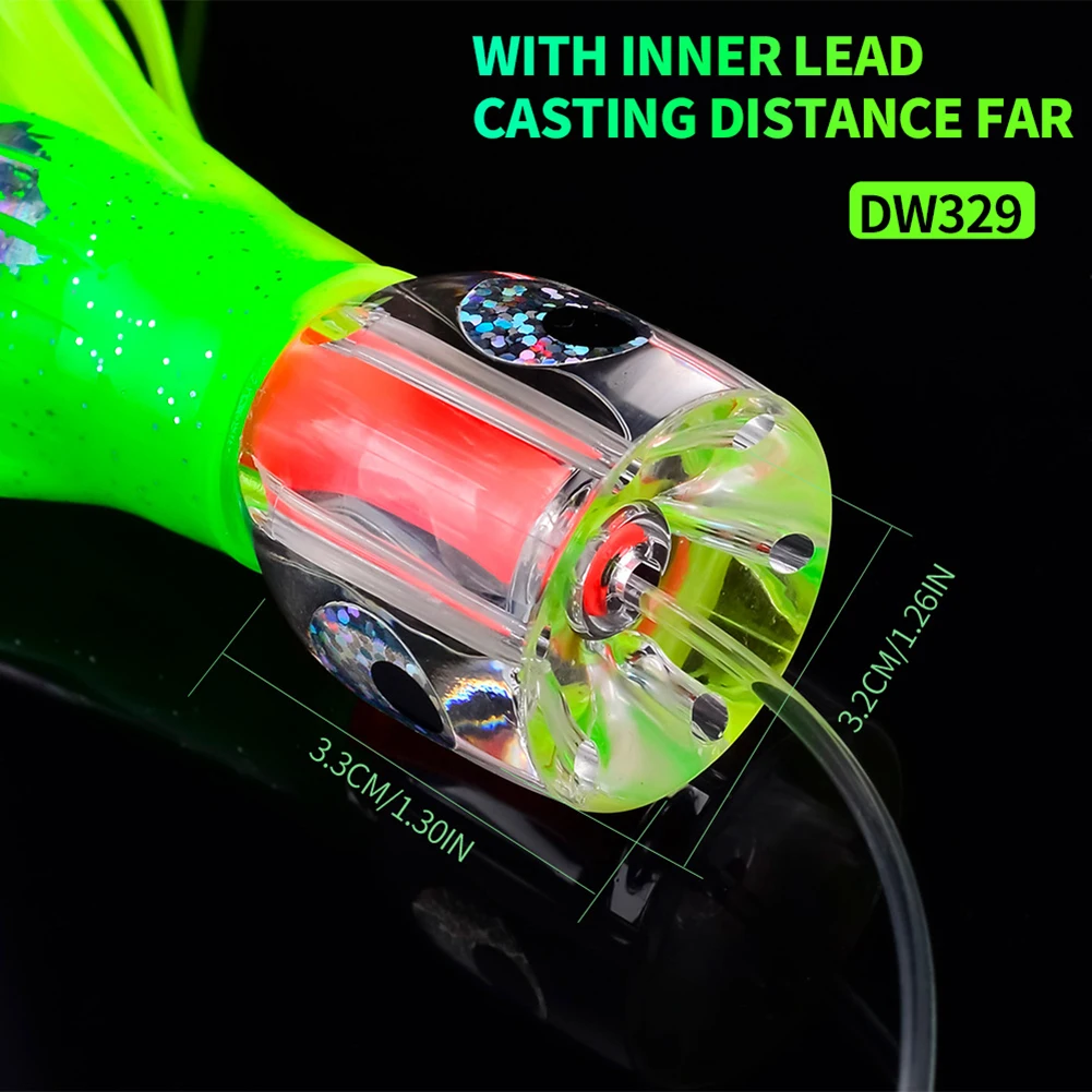 

Снасть «Джайентс» Наш уникальный дизайн на 9-дюймовой юбке-осьминога. Наживка для тролля обеспечивает незабываемый опыт.