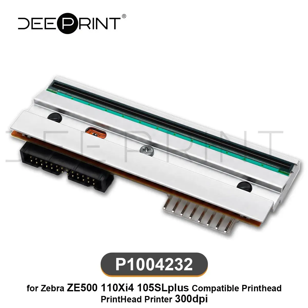 P1004232 300DPI Thermal Printhead for Zebra ZE500 110Xi4 105SLplus Barcode Label Printer Print Head | 3-month warranty