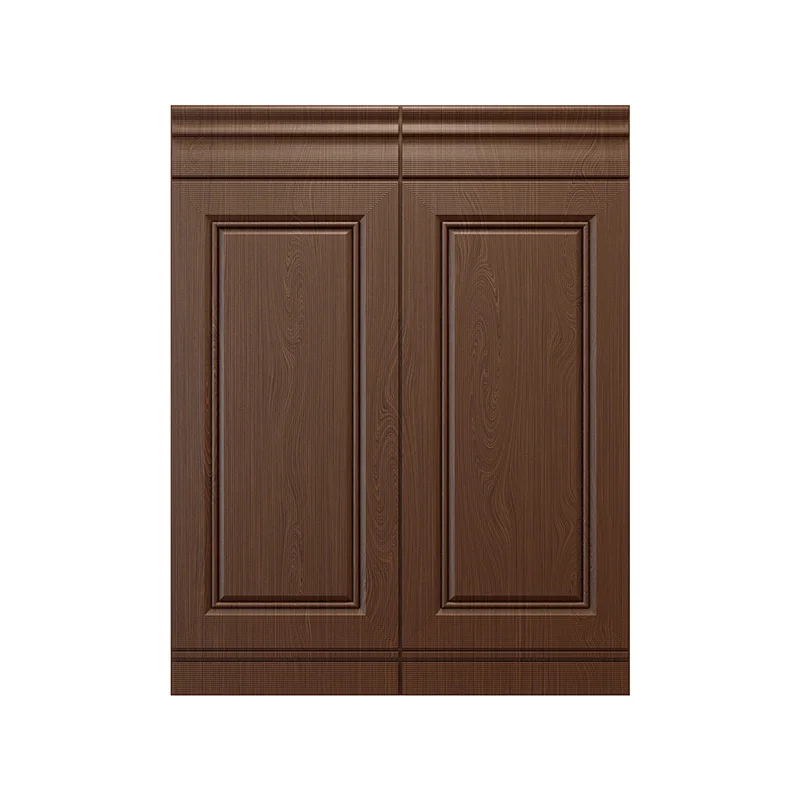 Self-Adhesive 3D Wooden Grain Wall Panel Black Walnut Coffee Brown Wall Decal Protection Mural Sticker Home Decor Accessories