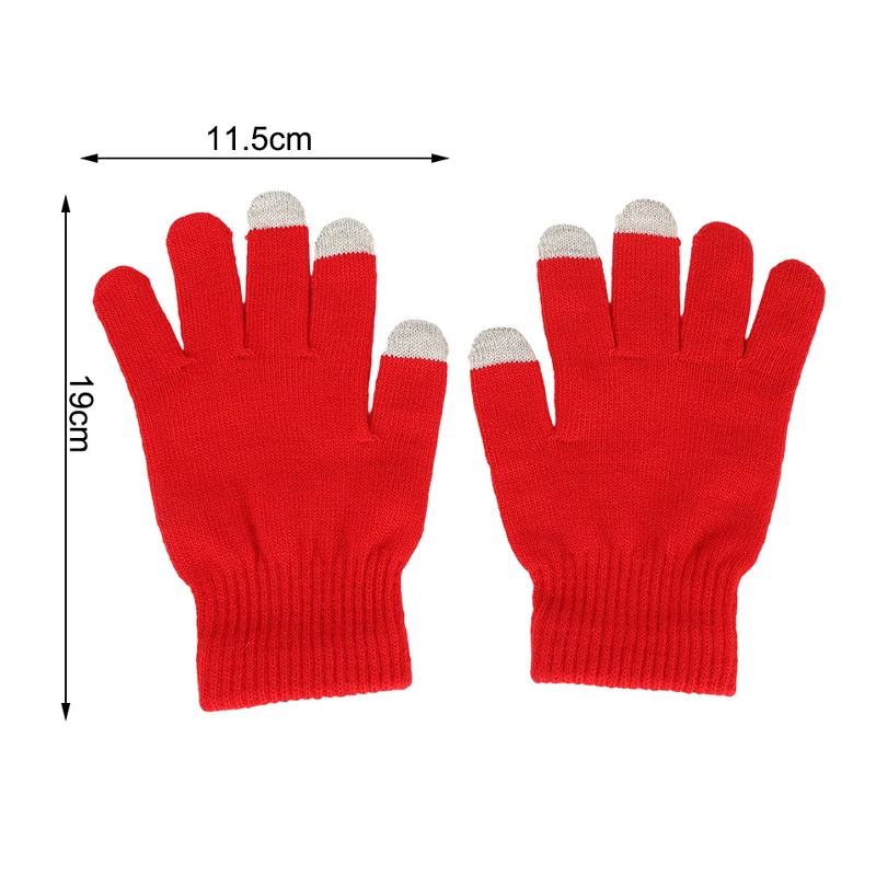 ถุงมือถักลายการ์ตูนพาวพาโทรลสำหรับเด็กชายและเด็กหญิง ถุงมือพิมพ์ลายตัวอักษร ถุงมือไหมพรมแฟชั่นสำหรับเด็ก อุ่นในฤดูหนาว ของขวัญ