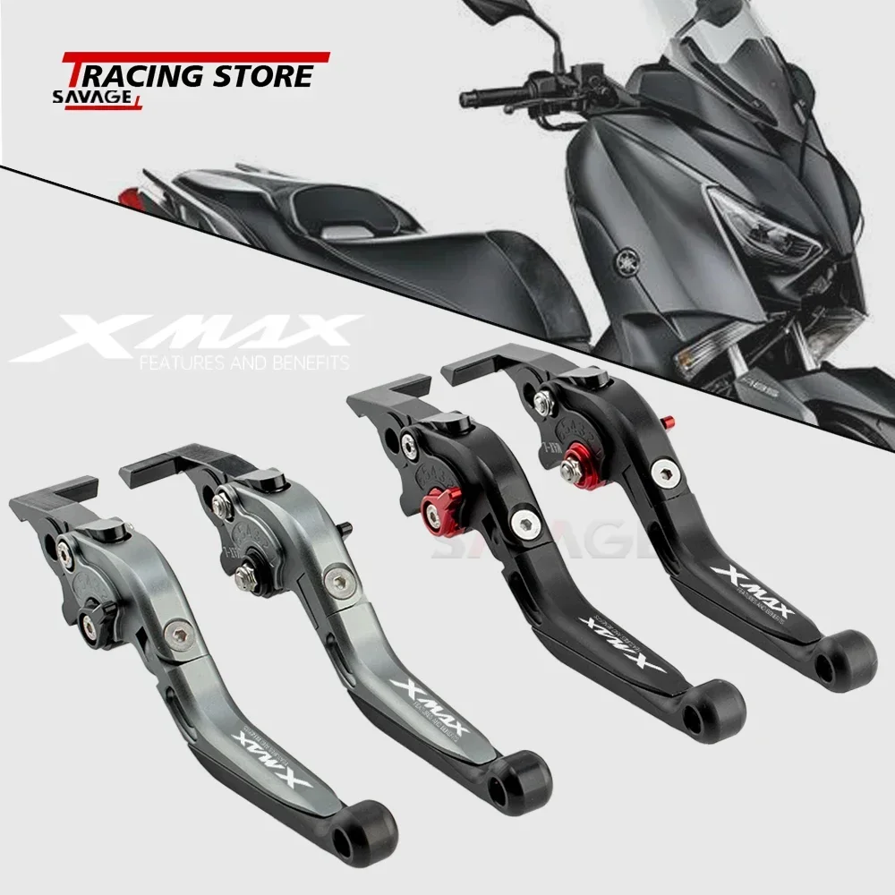 

XMAX300 XMAX400 Brake Clutch Levers For YAMAHA X-MAX 300 400 XMAX 2017-2022 Motorcycle Accessories Handle Folding Extendable