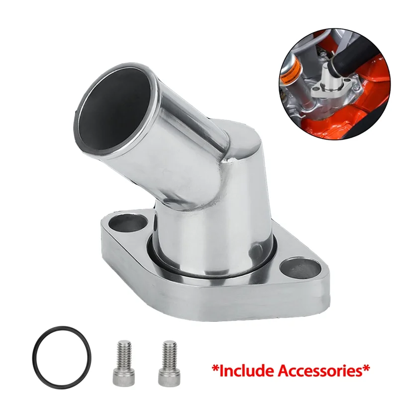 

Корпус термостата с водяной горловиной 45 градусов для Chevy SBC BBC 283 302 305 327 350 400 396 427 с винтами и уплотнительным кольцом